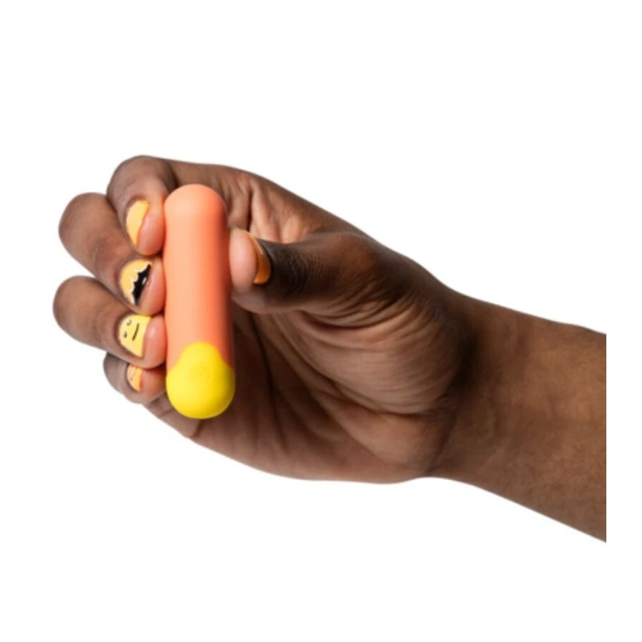 ROMP - RIOT MULTIFUNCTION VIBRATING BULLET ORANGE + YELLOW